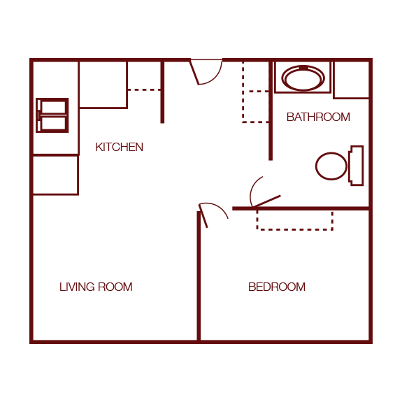 corbly trace one bedroom floor plan