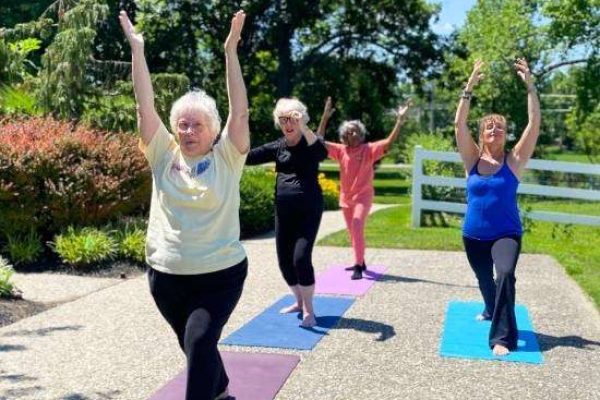 Senior living wellness program